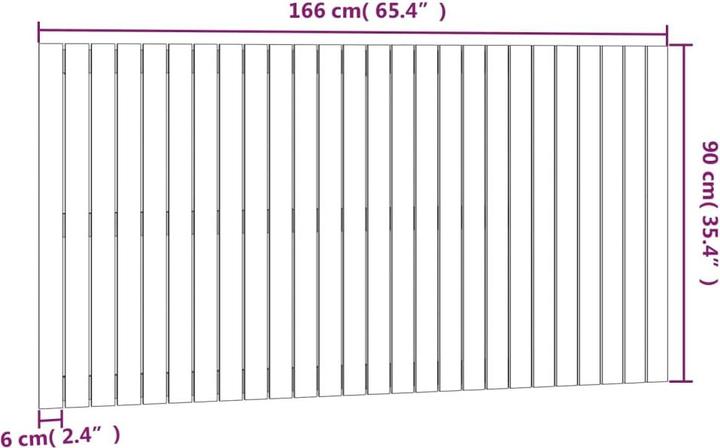 Actual product image VidaXL Chloé (185 x 3 x 110 cm)