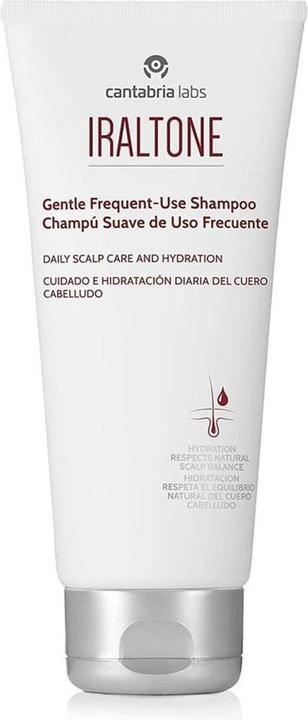 Actual product image Cantabria Labs Iraltone Gentle Frecuent Use Shampoo 200ml (200 ml, Liquid shampoo)