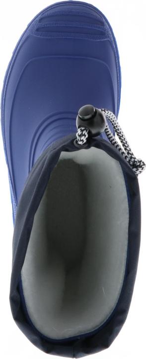Produktbild G&G Kinder Mädchen Jungen wasserdichte gefütterte Gummistiefel Regenschuhe Stiefeletten blau (29)