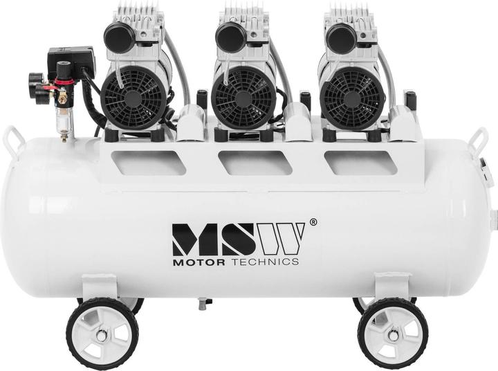 Actual product image MSW Air Compressor - oil-free - 65 L - 3 x 750 W (7 bar, 65 l)