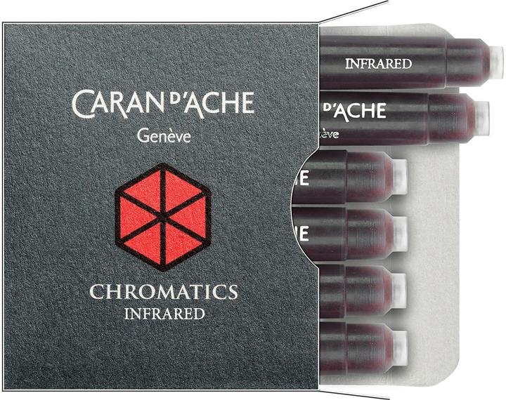 Produktbild Caran d'Ache Chromatics Tintenpatronen (Füllertinte, Rot)