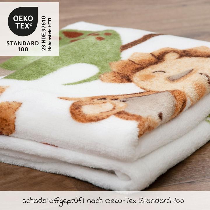 Produktbild Herding Kuscheldecke Dinos 75 x 100 cm (75 x 100 cm)