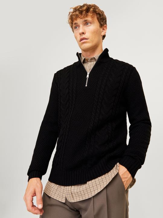 Actual product image Jack & Jones Single-coloured quarter zip Quarter zip (XXL)