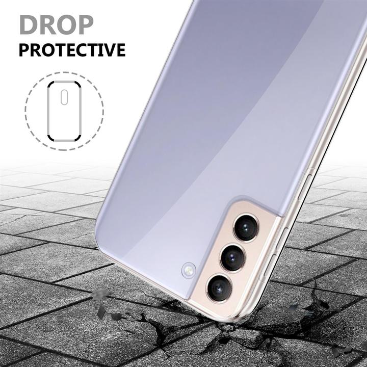 Actual product image Cadorabo TPU 360 Degree Case Cover (Samsung Galaxy S21+)
