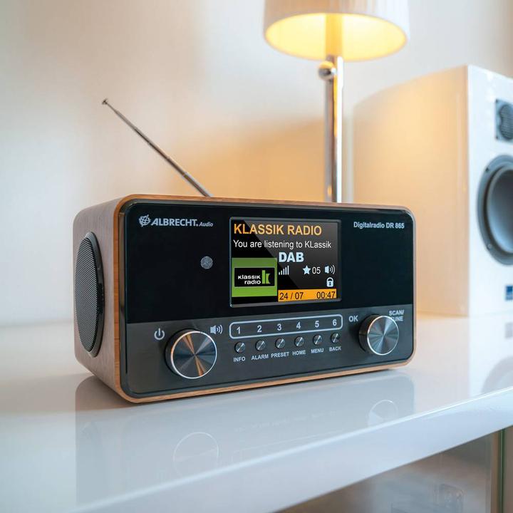 Actual product image Albrecht DR 865 Senior (DAB+, FM)