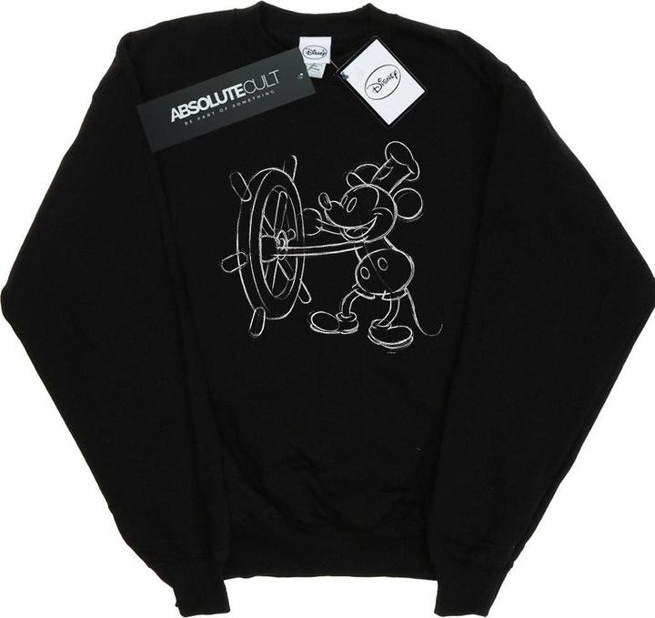 Disney Mickey Mouse Steamboat Sketch Sweatshirt Mädchen