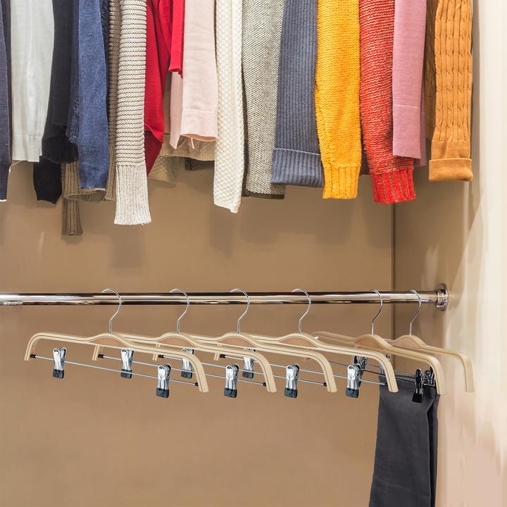 Productafbeelding Relaxdays 12x houten hangers (12 x)