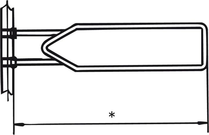 Image du produit Moravia Cadre tubulaire Ø 32 mm pour indicateur de direction