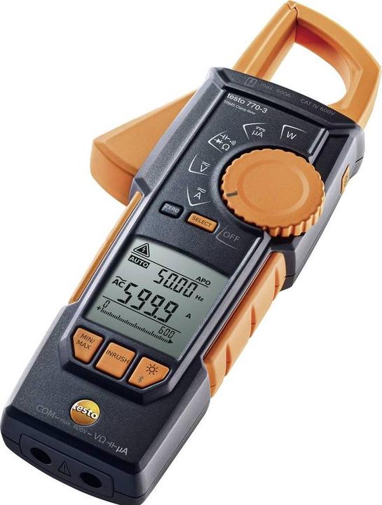 Image du produit Testo Pince de courant, multimètre à main di (CAT III 1000V, CAT IV 600V)