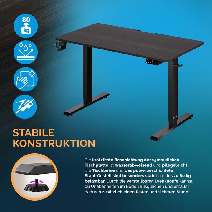 Image du produit Casaria Bureau (110 x 60 x 118 cm)
