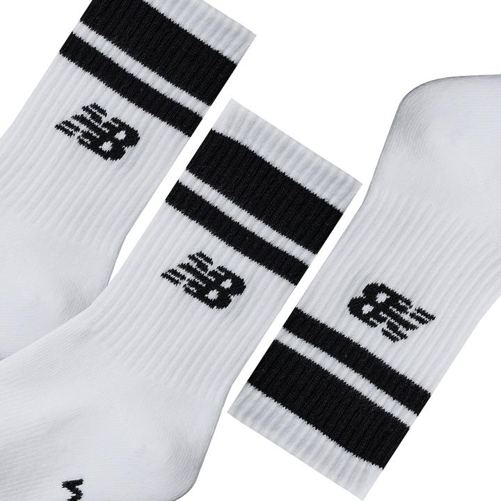 Immagine prodotto New Balance Polpaccio a righe per bambini, confezione da 3 pezzi (confezione da 3, L)