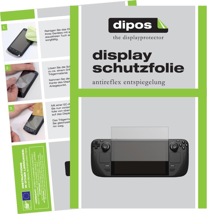 Immagine prodotto Dipos Pellicola Protettiva Antiriflesso (1 Pezzo/i, Valve Steam Deck)