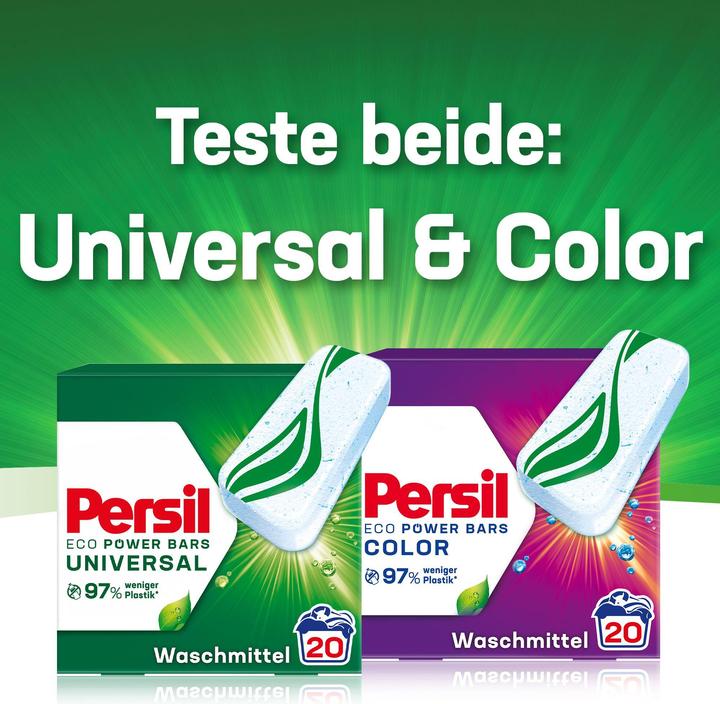 Produktbild Persil Eco Power Bars (20 Waschgänge)