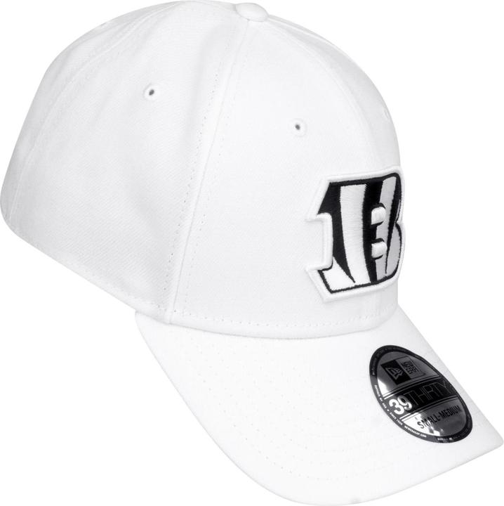Actual product image New Era 39Thirty Stretch Cap - NFL Cincinnati Bengals blanc (XL)