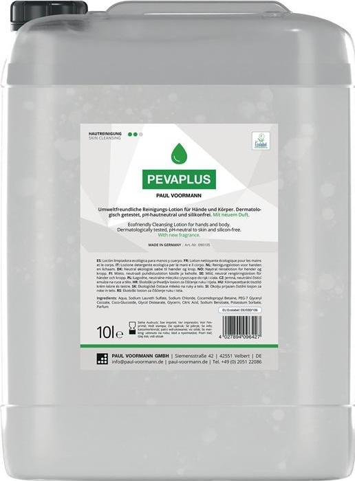 Immagine prodotto Paul Voorman Detergente per mani Pevaplus 10 l senza silicone e con pH neutro PAUL VOORMANN (Sapone liquido, 10000 ml)
