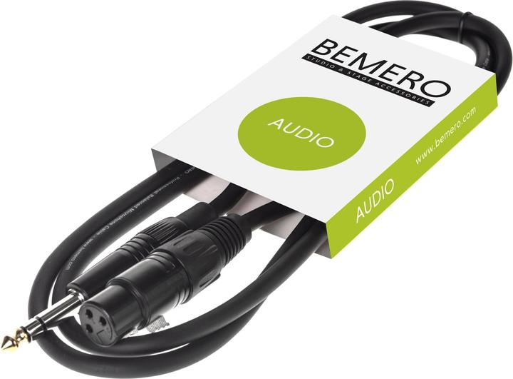 Produktbild Bemero XLR — 6.3mm Klinke (1.50 m, 6.3mm Klinke (Jack), XLR)