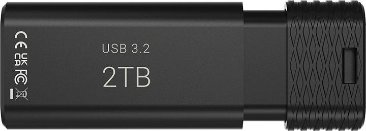 Actual product image PNY Pro Elite V3 Type-C USB 3.2 2TB Flash Drive (2000 GB, USB-C)