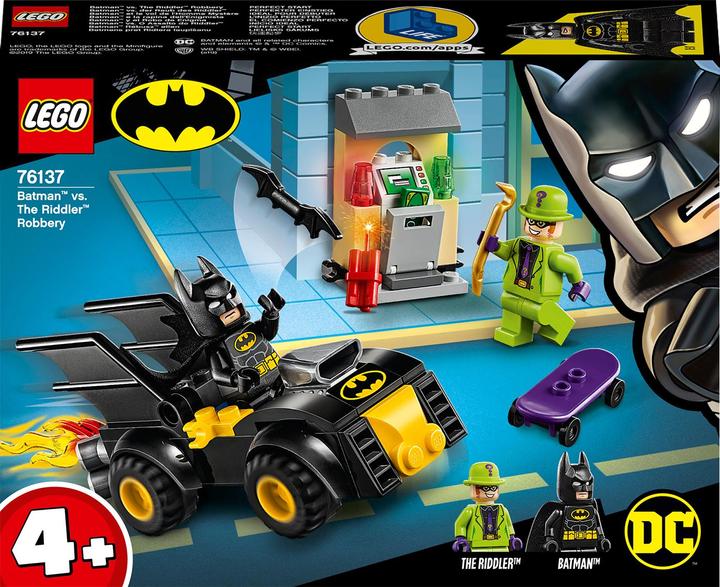 Actual product image LEGO Batman vs. the Robbery of the Riddler (76137, LEGO DC)