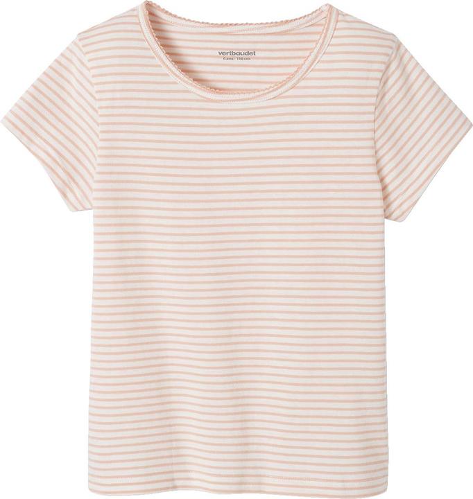 Actual product image Vertbaudet 3er-Pack Mädchen T-Shirts BASIC Oeko-Tex (140)