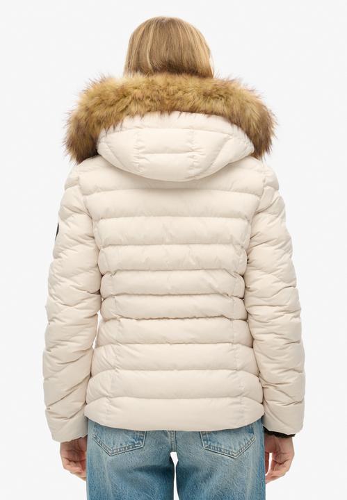 Actual product image Superdry 's padded down jacket fuji faux fur (XS)