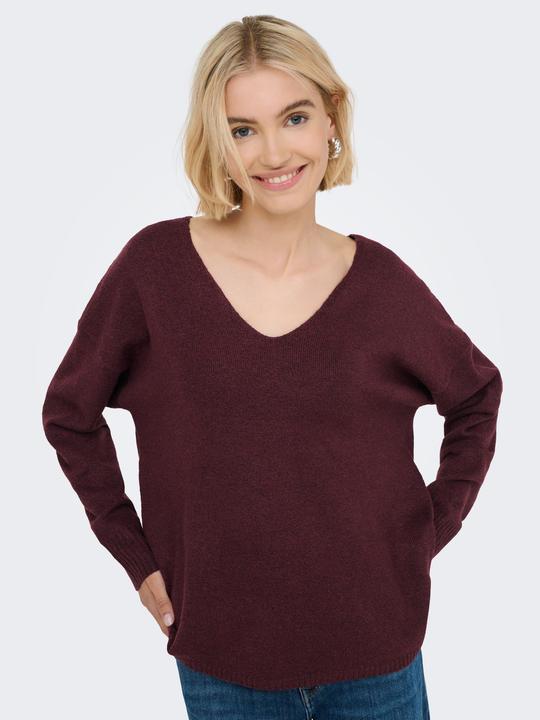 Produktbild Only Onlrica Life L/S V-Neck Pullo Knt Noos (S)