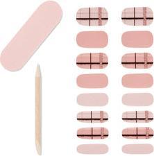 Produktbild Ardell Nail Addict Nail Strips Pink Perfection 16 Stk (Kunstnägel, Pink, Beige)