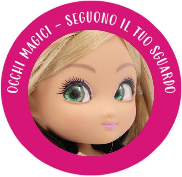 Immagine prodotto Unique eyes Bambola articolata alta 25cm, con occhi grandi magici e profondi, segue il tuo sguardo, Amy, Sofia e