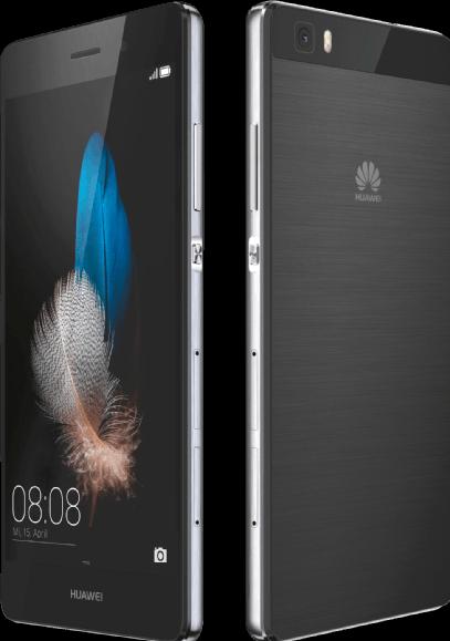 Actual product image Huawei P8 Lite (16 GB, Black, 5", Hybrid Dual SIM, 13 Mpx, 4G)