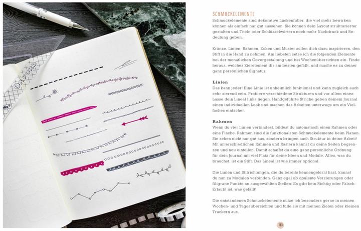Produktbild Gestalte dein Journal mit der Bullet-Methode (Deutsch, Jasmin Arensmeier, 2018)