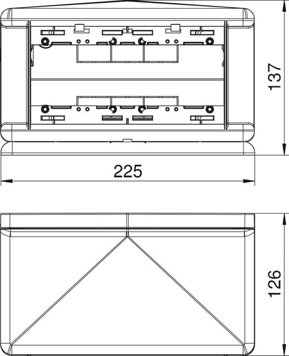 Immagine prodotto OBO Bettermann OBO T4L00C7035 34720 AA incorporato Telitank grigio chiaro
