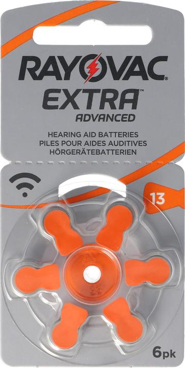 Varta Rayovac Hörgerätebatterie HA13, IEC PR48, 4606 945 406, Acoustic Rayovac hearing aid batterie