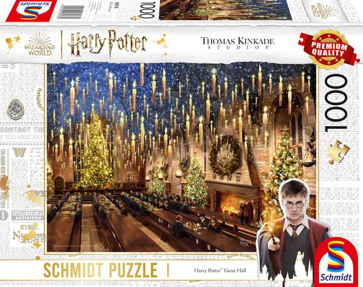 Image du produit Schmidt Spiele Harry Potter Grosse Halle 1000 Teile (1000 pièces)