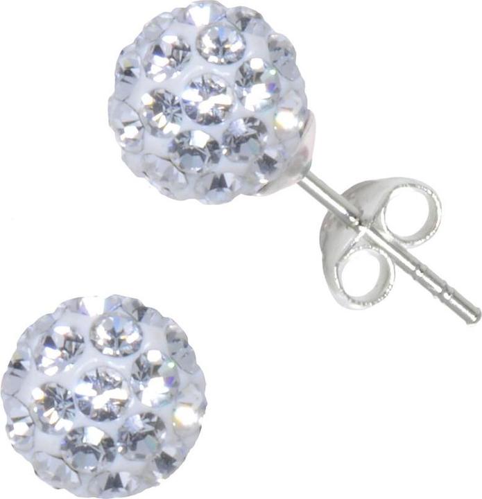 Bijouteria Ohrstecker (Silber 925, Kristall)