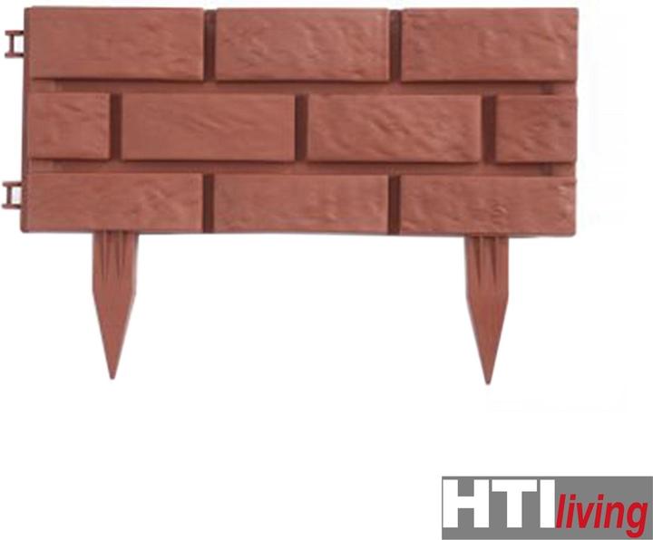 Produktbild HTI-Living Beeteinfassung Steinmauer Terracotta (180 cm)