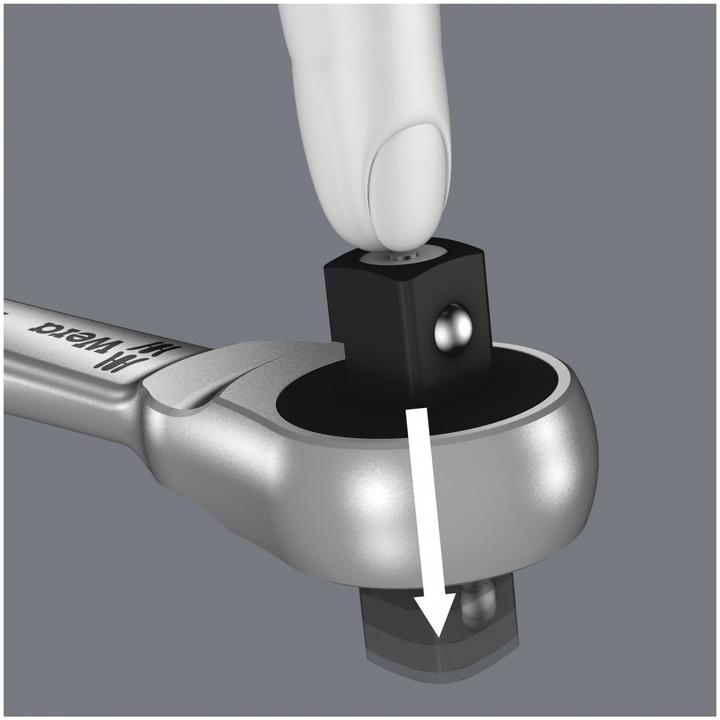 Actual product image Wera 8100 SB 7 Zyklop Metal Ratchet Set (19 mm, 8 mm, 10 mm, 14 mm, 18 mm, 11 mm, 12 mm, 17 mm, 15 mm, 13 mm, 9 mm, 16 mm)