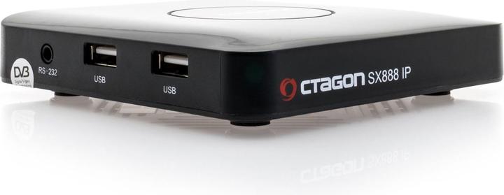 Produktbild Octagon SX888 IP H265 Mini IPTV Box Receiver mit Stalker, m3u Playlist, VOD, Xtream, WebTV (USB, HDMI, LAN)