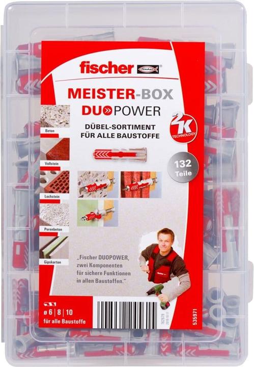 Productafbeelding Fischer Masterdoos DUOPOWER 60x6/8, 12x10 elk (150 Pcs.)
