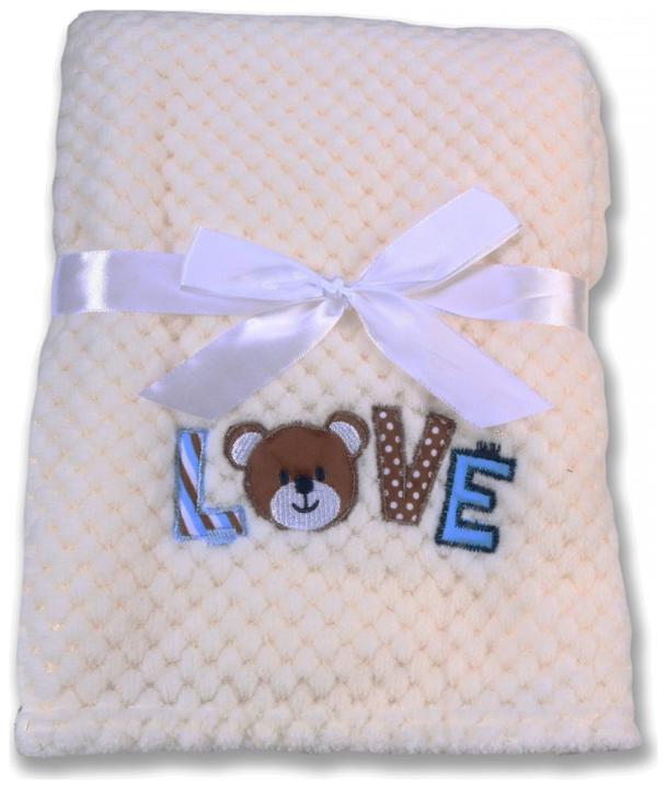 Cangaroo Fleece-Babydecke Freya 80x110cm (80 x 110 cm)