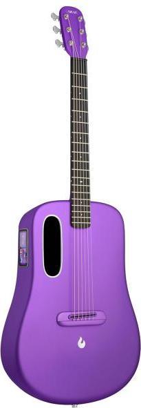 Image du produit Lava Music Gitarre ME 4 38 Zoll Lila (Guitare acoustique, Touche : HPL (stratifié haute pression), Corps : Composite en fibre de carbone Super AirSonic)