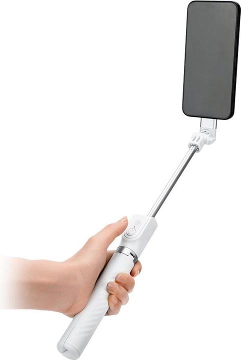 Actual product image JJC SFM 1 MagSafe Magnetic Selfie Stick Tripod White