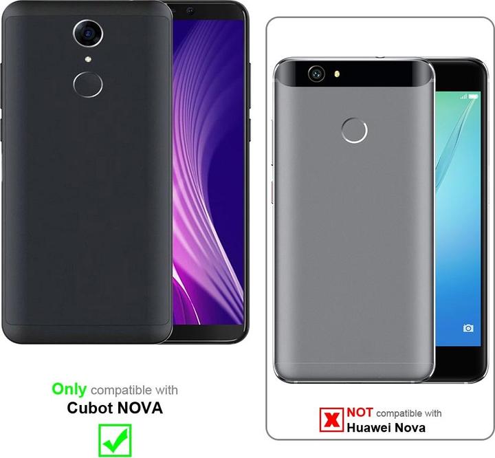 Actual product image Cadorabo Case for Cubot NOVA with belt clip (Nova)