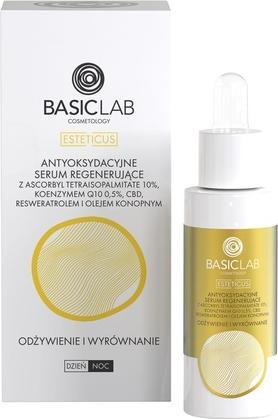 Actual product image BasicLab Esteticus Nourishment And Balance Antioxidant Day And Night Regenerating Serum 30Ml (30 ml)