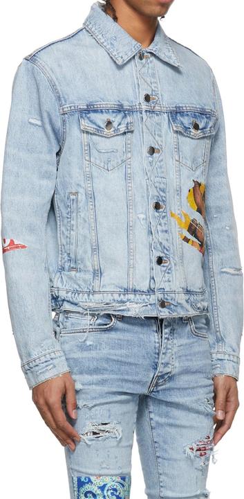 Immagine prodotto Amiri Playboy Magazine Trucker Denim Jacket (S)