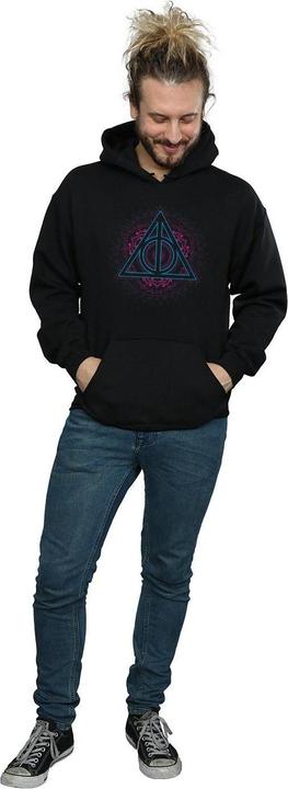 Produktbild Neon Deathly Hallows Kapuzenpullover (S)
