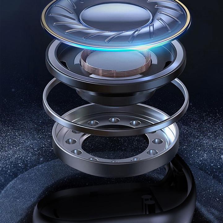 Produktbild Dudao U17H Bluetooth-Funkkopfhörer – Schwarz (50 h, Kabellos)