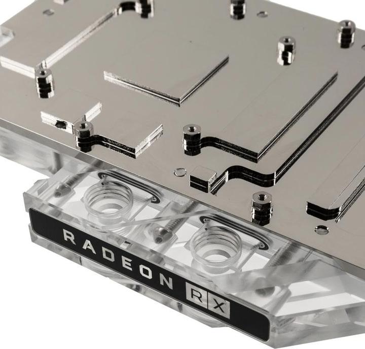 Actual product image Alphacool Ice block Aurora acrylic GPX-A