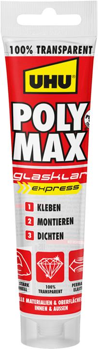 Productafbeelding UHU POLY MAX® POWER transparant (115 g, 1 ml)