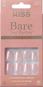 KISS Bare-But-Better Premium Gel Nails - 30 Pieces