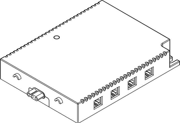 Image du produit L&S Module de commande à 4 canaux Mec Driver 12 / 24 V Funk/ZigBee