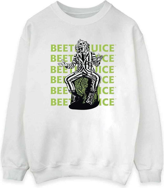 Produktbild Beetlejuice Sweatshirt LogoMuster (4XL)